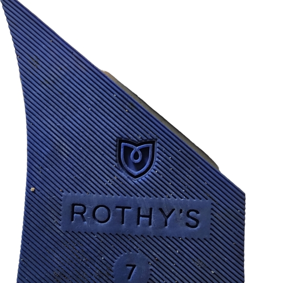 EUC Retired Rothys Original Slip On Sneaker in Grey Camouflage - Picture 8 of 8